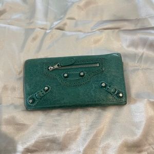 Balenciaga The City Long Leather Wallet